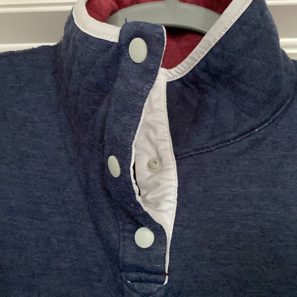 Reversible Pullover Sweater With Front Hand Warmer - Picture 2 of 4